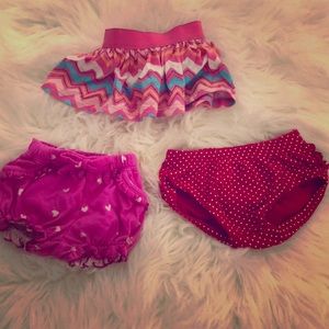 Newborn Baby Skirt and Shorts